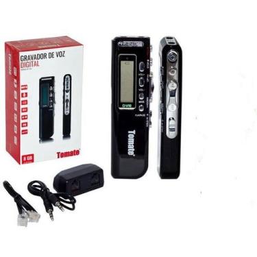 Imagem de Gravador de Voz Digital MGP556 (17620M/8GB/USB)  TOMATE