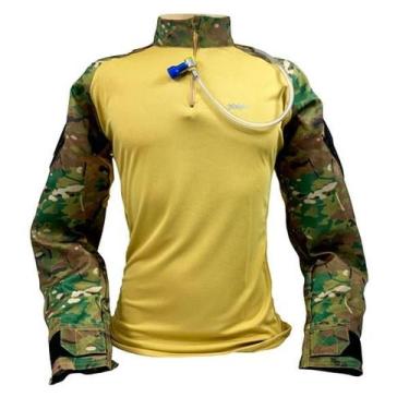 Imagem de Camisa / Jaqueta De Hidratação Combat T-shirt - PROBIKE, Amarelo, P
