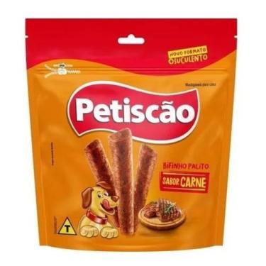 Imagem de Bifinho Petisco Produto Petshop 250g Mastigável Sabor Carne - petiscao