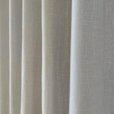 Imagem de Cortina Luxuosa Com Argola Para Quarto Linho E Blackout 100% 4,00x2,60
