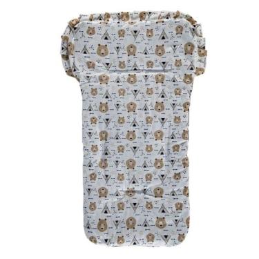 Imagem de Capa de Carrinho Novo Colchonete De Bebê Universal Estampada e Lisa - 