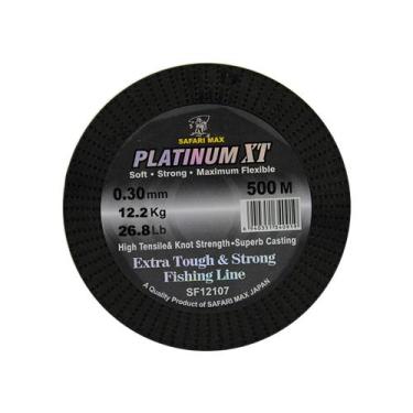 Imagem de Linha Monofilamento Platinum XT 500m - Safari Max, 0.30mm