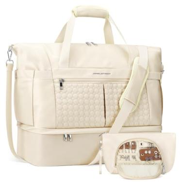 Imagem de Maelstrom Bolsa de ginástica com compartimento para sapatos, bege, 38L