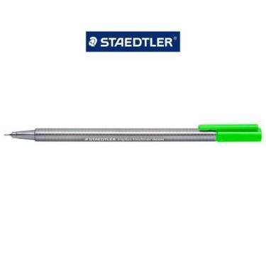 Imagem de Caneta Fineliner Triplus STAEDTLER 0.3mm Ponta Fina, Verde Neon-501