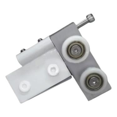 Imagem de 1125sf  Conjunto Roldana Dupla para box Sanfonado london aluminio  - L