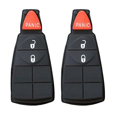 Imagem de StandardAutoPart Almofada de reparo para Grand Caravan Journey Durango Ram Town and Country 300 Challenger Charger Dart Durango Journey Magnum Cherokee Dakota Routan M3N5WY783X IYZ-C01C (2 botões)