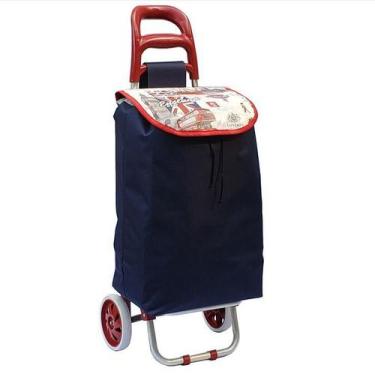 Imagem de Carrinho de feira estampa "LONDON - UNDERGROUND" - Trolley-bag marca A