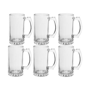 Imagem de 6 Canecas de Chopp e Cerveja Berlim Vidro Lotusglass 500ml