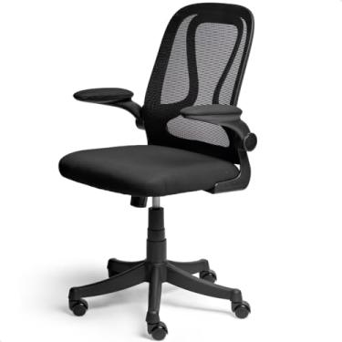 Imagem de Cadeira De Escritório Diretor Preta Giratória Com Tela Mesh prime.office P210 HERA