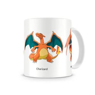 Imagem de Caneca Pokémon Evolução Charizard - Starnerd