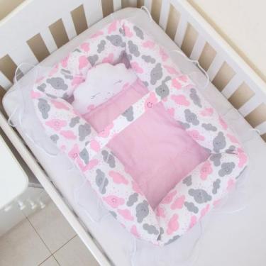 Imagem de Ninho Redutor Quadrado Com Mosquiteiro - Menino/Menina/ 3 PEÇAS - LALU