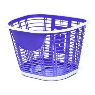 Imagem de Cesta Bicicleta Infantil Oval Aro 16 Ou 20 Plastico - Pusai