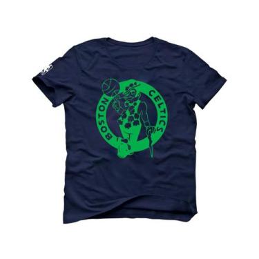 Imagem de Camiseta Basquete Boston Bill Russell Kyrie Irving Tatum - Loja White 