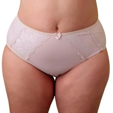 Imagem de Calcinha Dia a Dia com Renda Conforto em Microfibra Linda Gestante - V