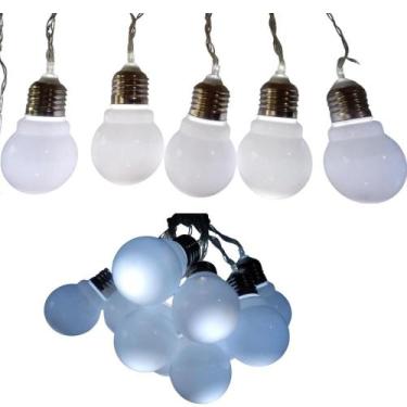 Imagem de Varal De Luzes Com 10 Lâmpadas Led Fixo Bivolt 1,65M. - Rio Master