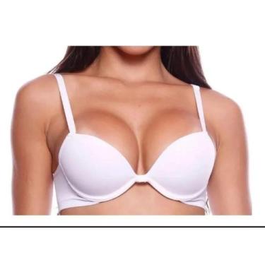 Imagem de Sutiã Silicone Aumenta Seios Bojo 3d Push Up Magico BRANCO P - Dani Li