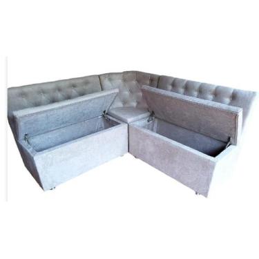 Imagem de Canto alemão arredondado 1,60 x 1,60 fabricamos sob medida - O REI DAS