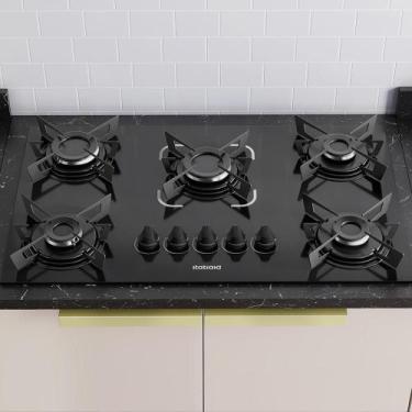 Imagem de Cooktop Electra 5 Bocas - Preto - Itatiaia