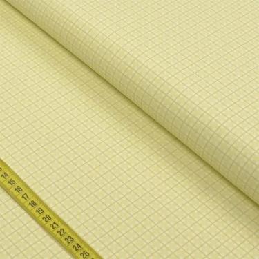 Imagem de Tecido Estampado para Patchwork - Baby Basics: Xadrez Amarelinho (0,50