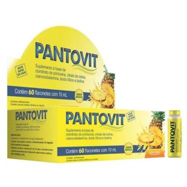 Imagem de Pantovit Abacaxi Com 60 Flaconetes 10ml - Arte Nativa