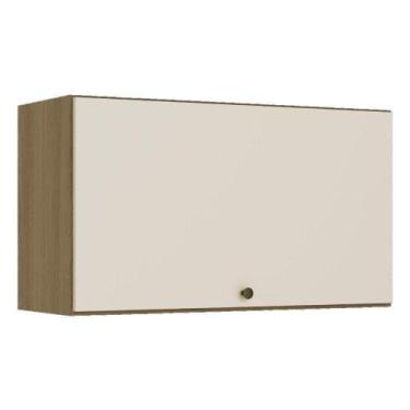 Imagem de Aéreo THB CM142 Mag 1 Porta Basculante 45x80x31cm, NATURALE/ OFF WHITE