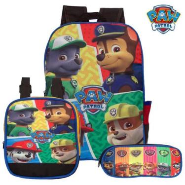 Imagem de Mochila Escolar Menino Patrulha Canina Resistente Toys 2u