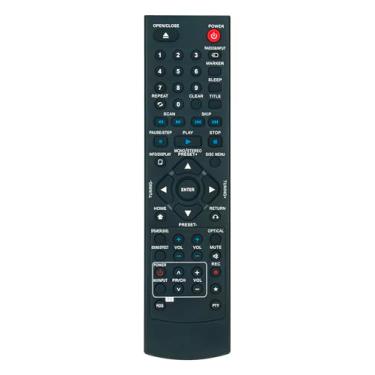 Imagem de AKB37026853 Controle remoto de substituição adequado para LG DVD Home Theater DH6520T DH6420P HT805PH HT805SH SH85SH-F SH85SH-S SH85W-F SH85S-W HT44S S62T1-S S62S1-S S62S1-W S62S1-W S622S62-W T1-C SH8