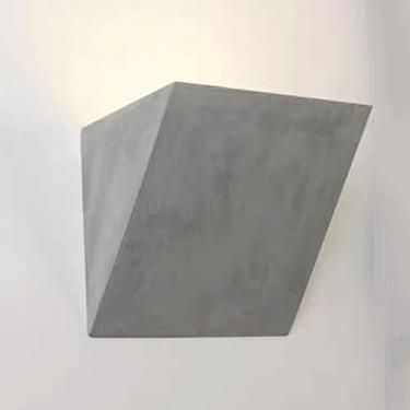 Imagem de Luminárias de parede de cimento estilo americano para áreas externas, simplicidade moderna, arandelas de parede para corredor de cozinha, criatividade, personalidade, fonte de luz LED, luz d