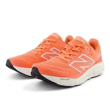 Imagem de New Balance Fresh Foam X 880 V14 Tênis de corrida feminino, Gulf Red/Sea Salt/Black, 6 Wide