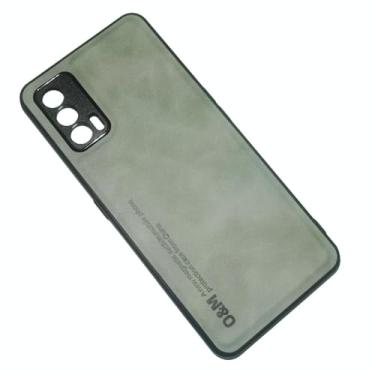 Imagem de Kepuch Silklike Capa para Oppo Realme V15 - Case Placa de Metal Embutida para Oppo Realme V15 - Cinza