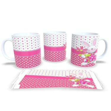 Imagem de Canecas de Porcelana Personalizada Páscoa Encanto e Doçura em Cada Gole