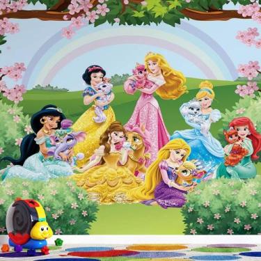 Imagem de Papel de Parede Princesas da disney AL 7 - AloPapers, 2,50m de largura