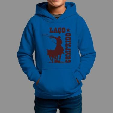 Imagem de Moletom Canguru Infantil Country Casual Moda Country Inverno Blusa De 