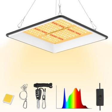 Imagem de Luminária LED para Plantas KOSCHEAL KT 600W - Espectro Completo para Á