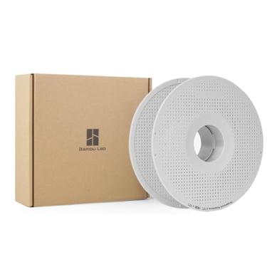 Imagem de 3DTOOLS Carretel de filamento removível original AMS Bambu Lab carretel de filamento reutilizável sem filamento (branco)