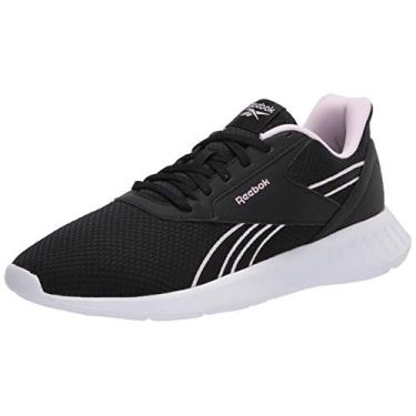 Imagem de Reebok Lite Slip 2.0, Preto/Branco/Rosa Pixel, 35