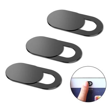 Imagem de Kit Tampa Webcam Câmera Adesivo Privacidade Preta