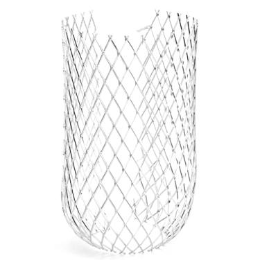 Imagem de Protetor de calha de aço inoxidável pacote com 4 - filtro de folhas e filtros de calha para jardinagem antibloqueio de canos de drenagem