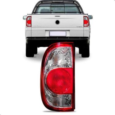 Imagem de Lanterna Traseira VW Saveiro G4 2006 2007 08 a 2012 Cristal - SP ACESS