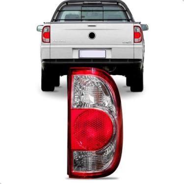 Imagem de Lanterna Traseira VW Saveiro G4 2006 2007 08 a 2012 Cristal - SP ACESS