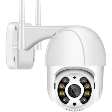 Imagem de Câmera IP Yousee 2 Antenas Externa A8 – Segurança Wifi HD 1080p, Prova D'água, Visão Noturna Infravermelho, Controle ICSee