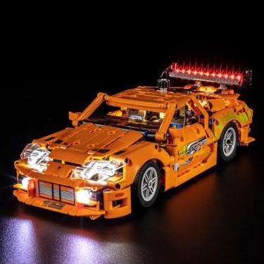 Imagem de BRIKSMAX Kit de iluminação LED para LEGO Technic Fast and Furious Toyota Supra MK4 - compatível com Lego 42204 Building Blocks Model- Não inclui o conjunto de Lego