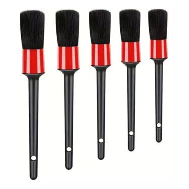 Imagem de Kit 5 Pinceis para Detalhamento Automotivo Jogo de Pincel Karbox