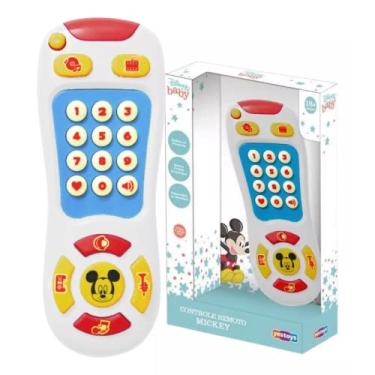 Imagem de Disney Baby - Controle Remoto Divertido Do Mickey, Com Sons E Musicas Divertidas - Yestoys