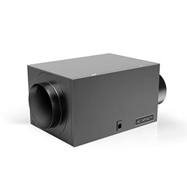 Imagem de AC Infinity Caixa de filtro em linha de 20 cm com filtro de alta eficiência, kit de filtragem HVAC para toda a casa, serve para ventiladores de dutos em linha de 20 polegadas para entrada de ar fresco