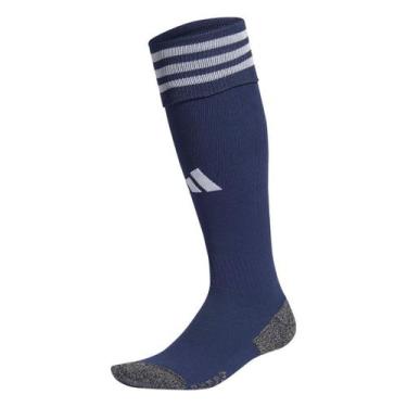 Imagem de Meião Adidas Adi 23 Unissex IB7791 Azul Marinho/Branco, Azul marinho, 
