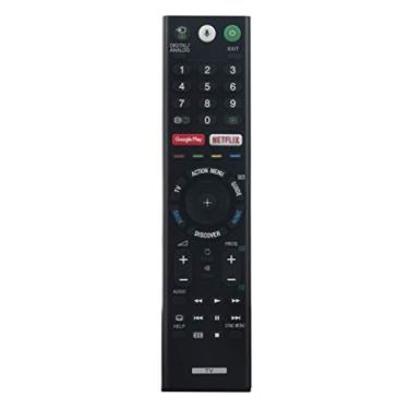 Imagem de RMF-TX200P Controle remoto de voz substituído para Sony TV KD-75X9400E KD-55X9300E KD-65X9300E KD-55X8500D KD-65X9300D KD-75X9400D KD-65X8500D KD-55X93000D D KD-499 X7000D RMF-TX200T RMF-TX200C