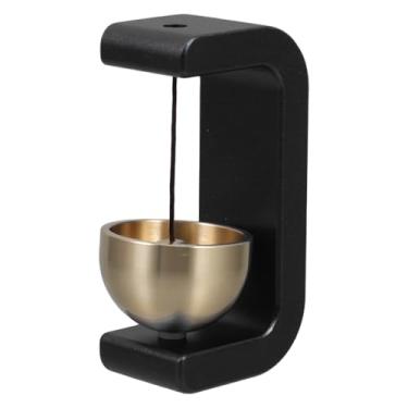 Imagem de Zerodeko Campainha decorativa de madeira magnética para abertura de porta ideal para decoração de loja