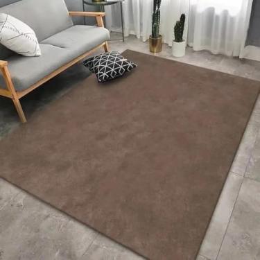 Imagem de Tapete simples de cor sólida, varanda, corredor, lavável, capacho para quarto, decoração de casa, tapete de chão, tamanho grande, sala de estar, tapete decorativo (40x60 cm/1)