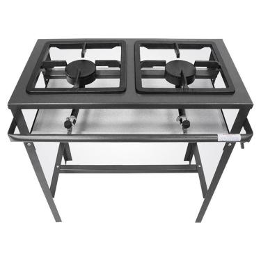 Imagem de Fogão Profissional 2 Bocas Metal Brey A Gás Fe -502